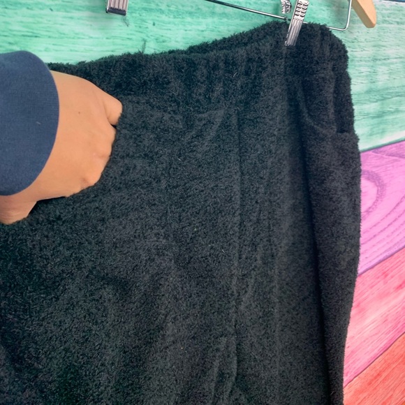 🖤LAST ONE!!🖤Coord Set black 3 piece long cardigan, crop top & leggings NWOT - Picture 4 of 14